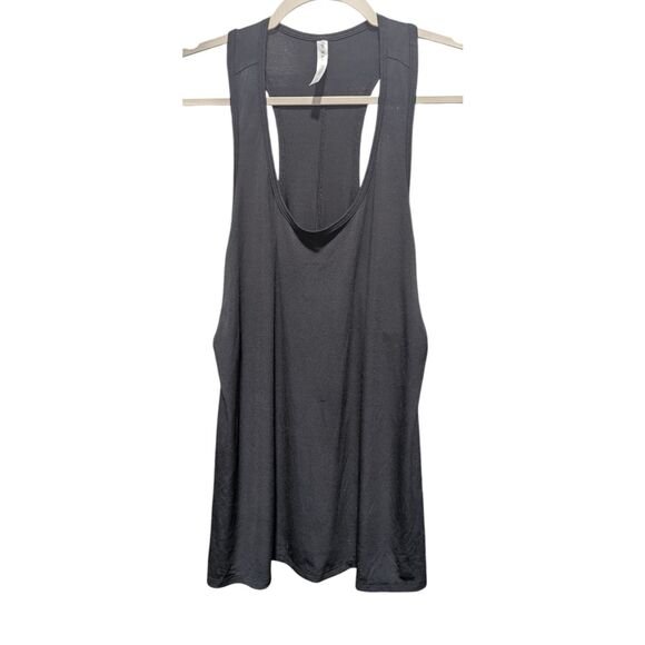 FABLETICS Relaxed Fit Split Sides Muscle Tank Size Med - Picture 2 of 4